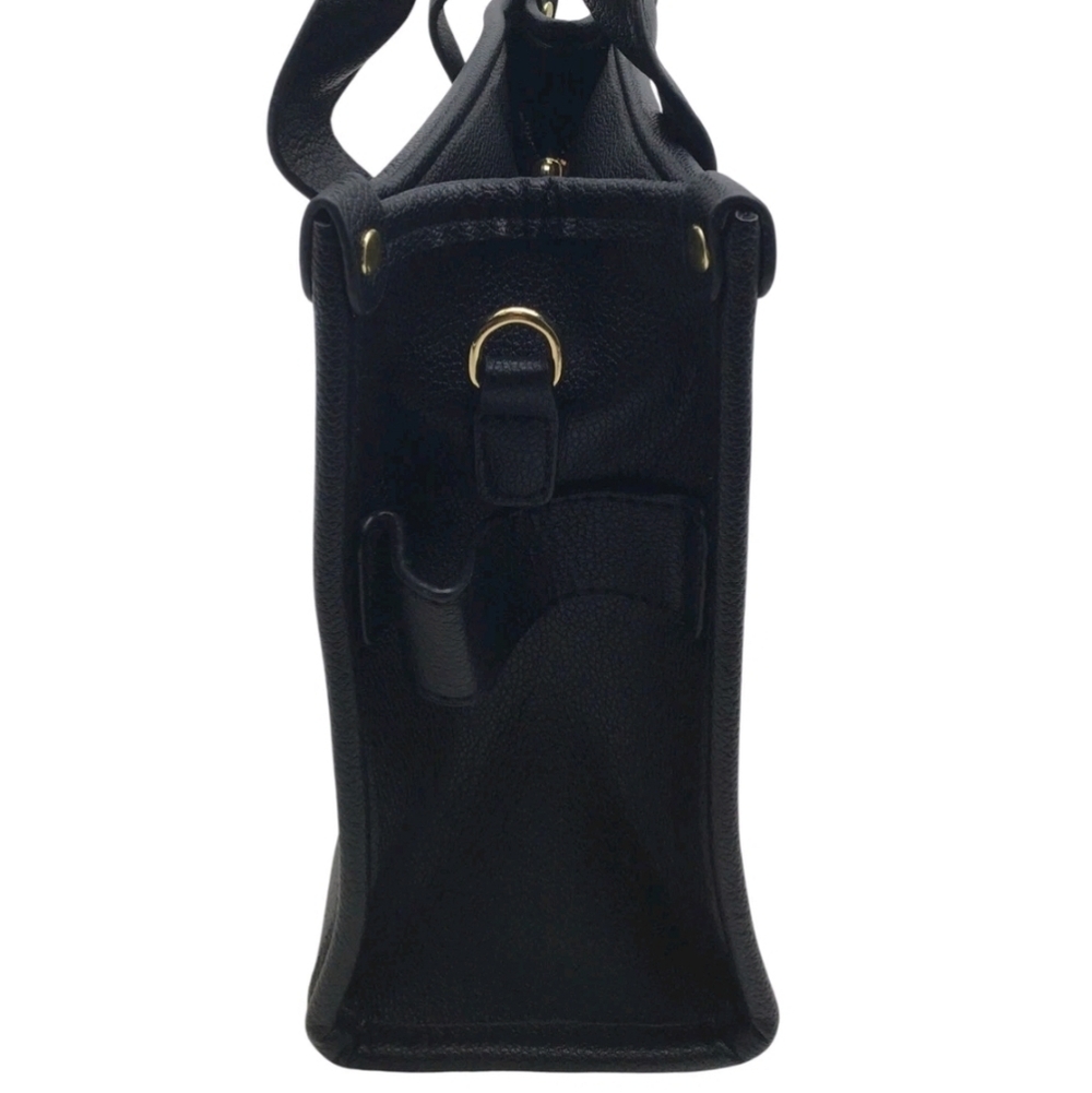 Leather Marc Jacobs Black and White Tote Bag Mini - Picture 7 of 11